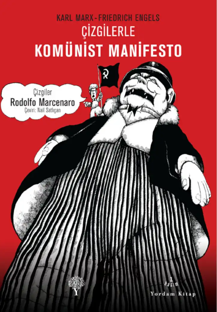 Çizgilerle Komünist Manifesto — Karl Marx, Friedrich Engels