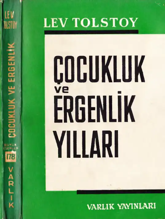 Çocukluk ve Ergenlik Yılları — Lev Tolstoy