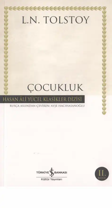 Çocukluk — Lev Nikolayeviç Tolstoy
