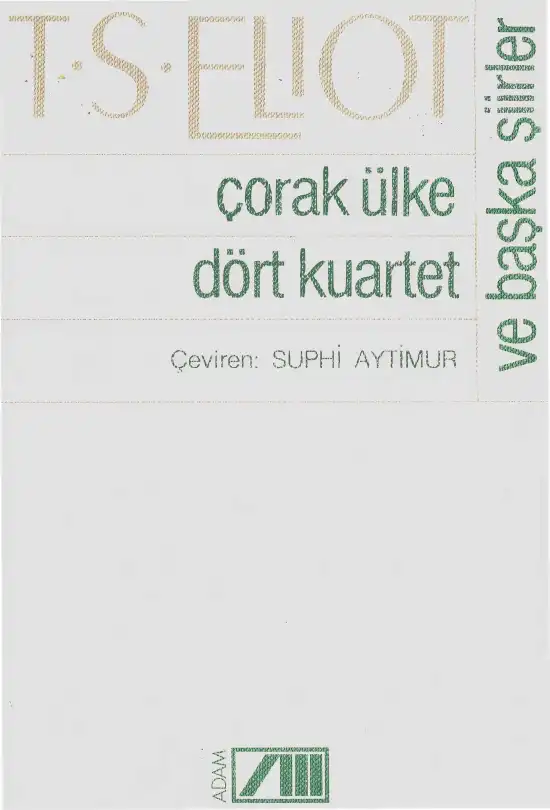 Çorak Ülke — T. S. Eliot