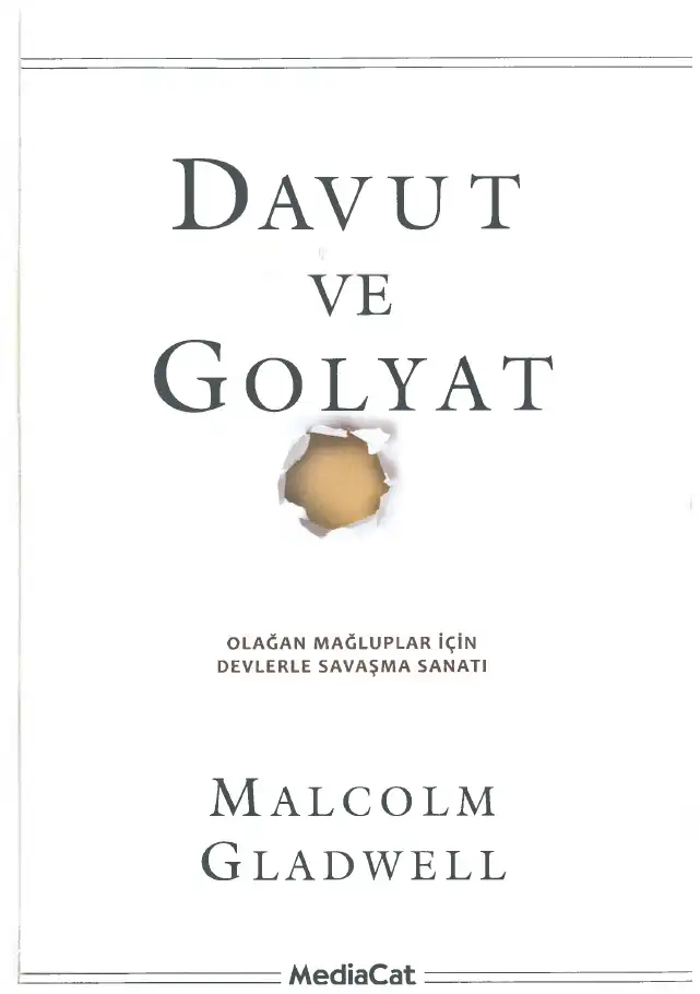 Davut ve Golyat — Malcolm Gladwell