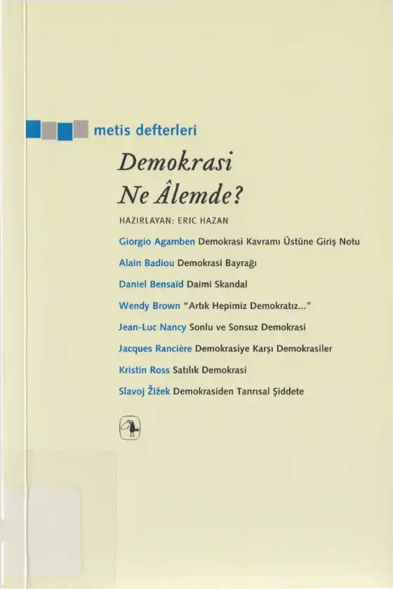 Demokrasi Ne Alemde? — Eric Hazan