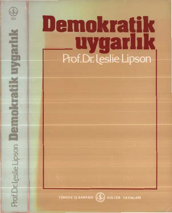 Demokratik Uygarlık — Leslie Lipson