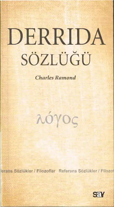 Derrida Sözlüğü — Charles Ramond