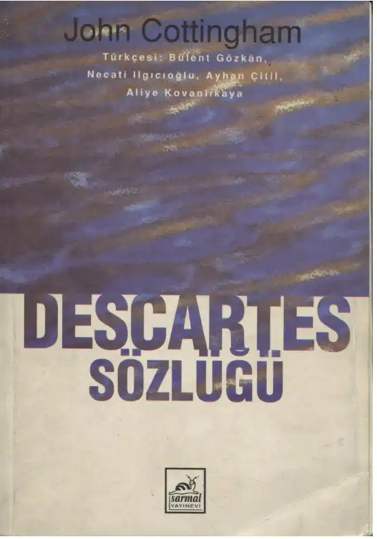 Descartes Sözlüğü — John Cottingham