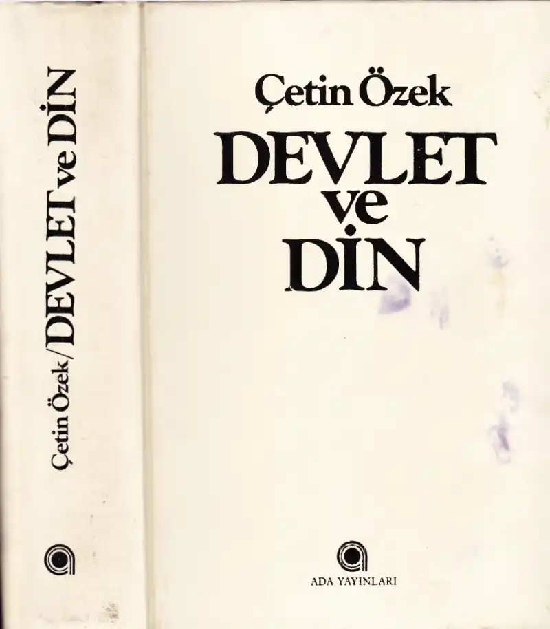 Devlet ve Din — Çetin Özek