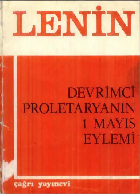 Devrimci Proletaryanın 1 Mayıs Eylemi — Lenin