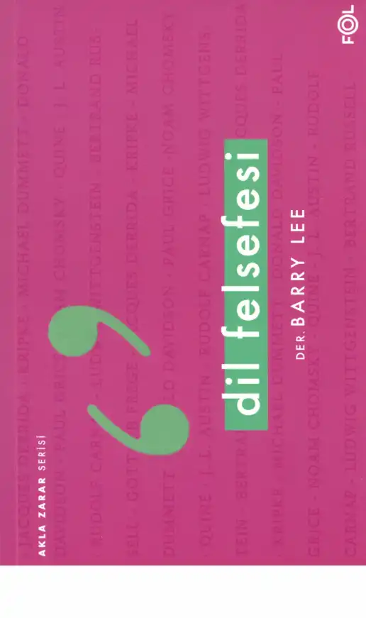 Dil Felsefesi — Barry Lee