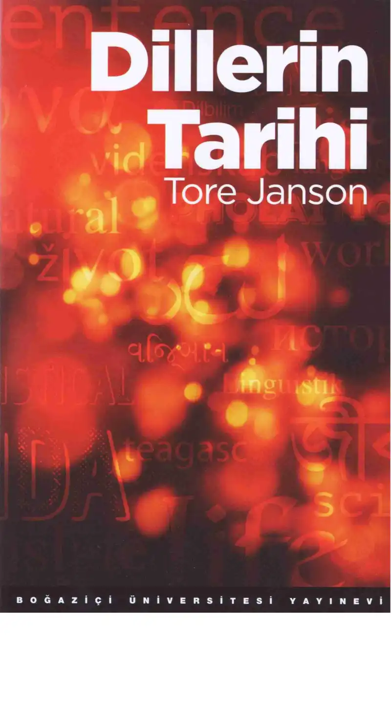 Dillerin Tarihi — Tore Janson