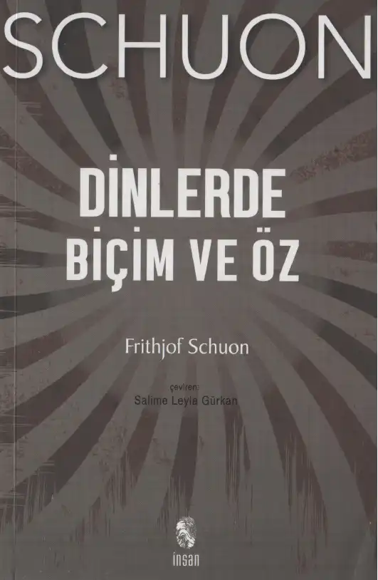 Dinlerde Biçim ve Öz — Frithjof Schuon