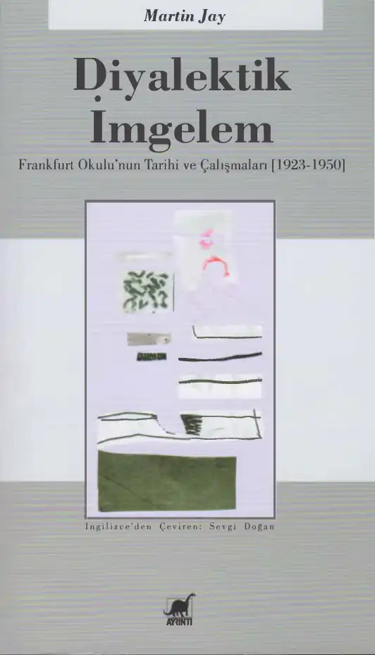 Diyalektik İmgelem: Frankfurt Okulu'nun Tarihi ve Çalışmaları (1923-1950) — Martin Jay