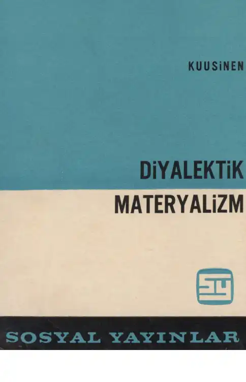 Diyalektik Materyalizm — Otto Kuusinen