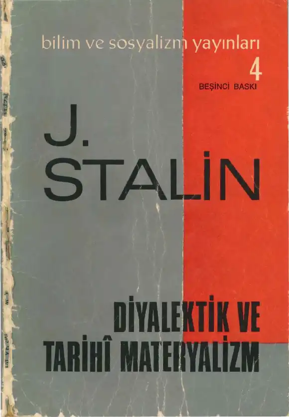 Diyalektik ve Tarihi Materyalizm — Jozef Stalin