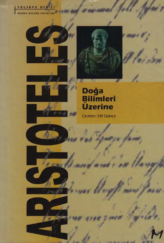 Doğa Bilimleri Üzerine — Aristoteles