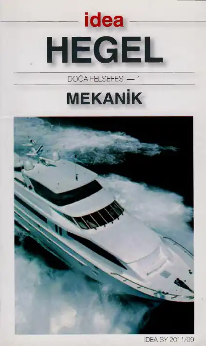 Doğa Felsefesi 1: Mekanik — Georg Wilhelm Friedrich Hegel