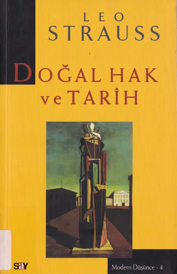 Doğal Hak ve Tarih — Leo Strauss