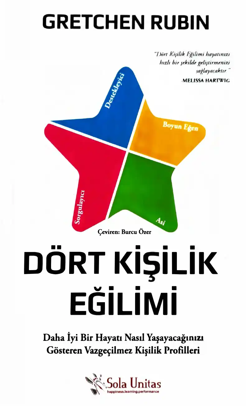 Dört Kişilik Eğilimi — Gretchen Rubin