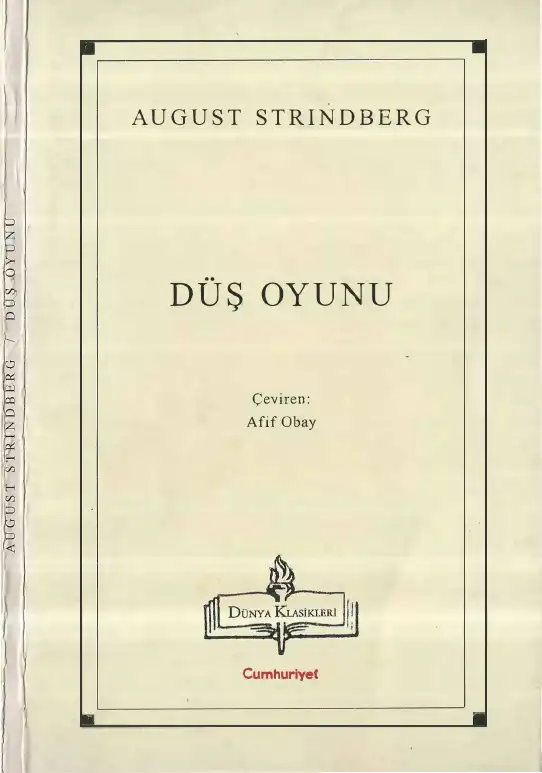 Düş Oyunu — August Strindberg