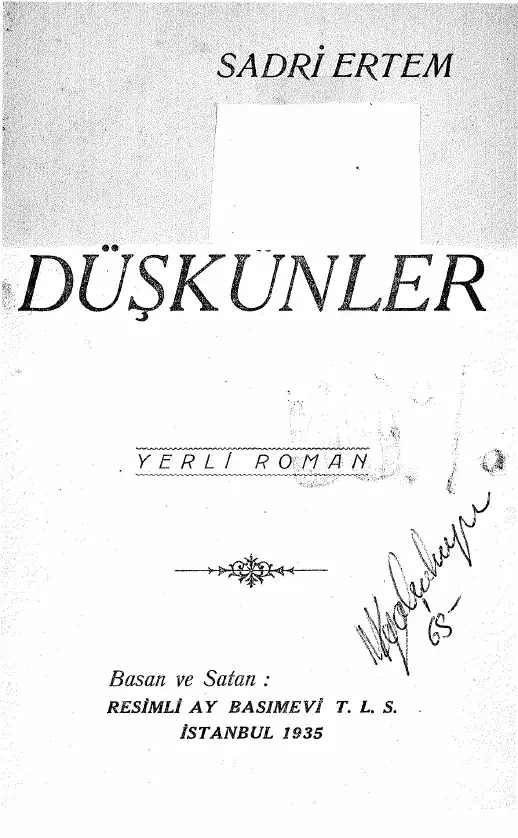 Düşkünler — Sadri Ertem