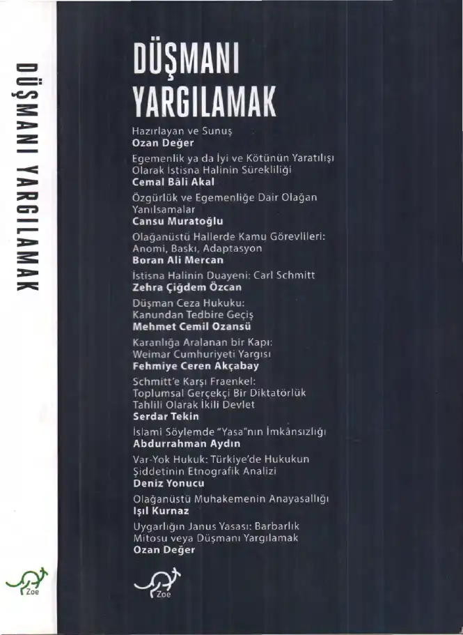 Düşmanı Yargılamak — Barış Ünlü, Ozan Değer