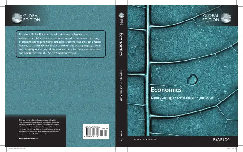 Economics — Daron Acemoglu David Laibson John A. List