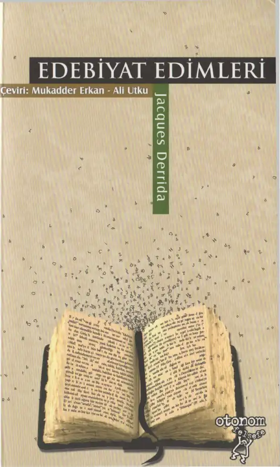 Edebiyat Edimleri — Jacques Derrida