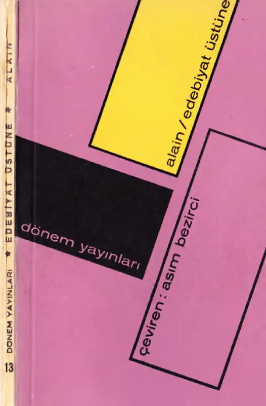 Edebiyat Üstüne — Alain