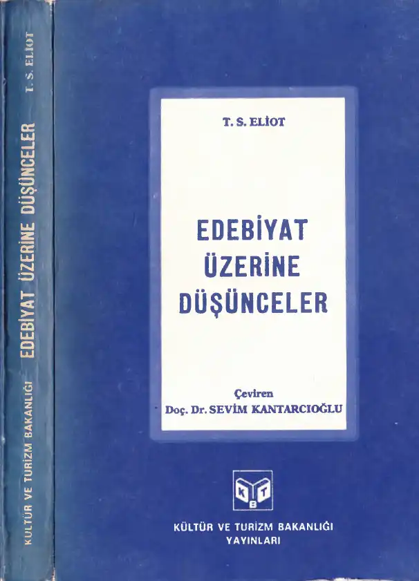 Edebiyat Üzerine Düşünceler — T. S. Eliot