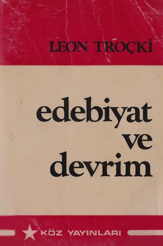 Edebiyat ve Devrim — Leon Troçki