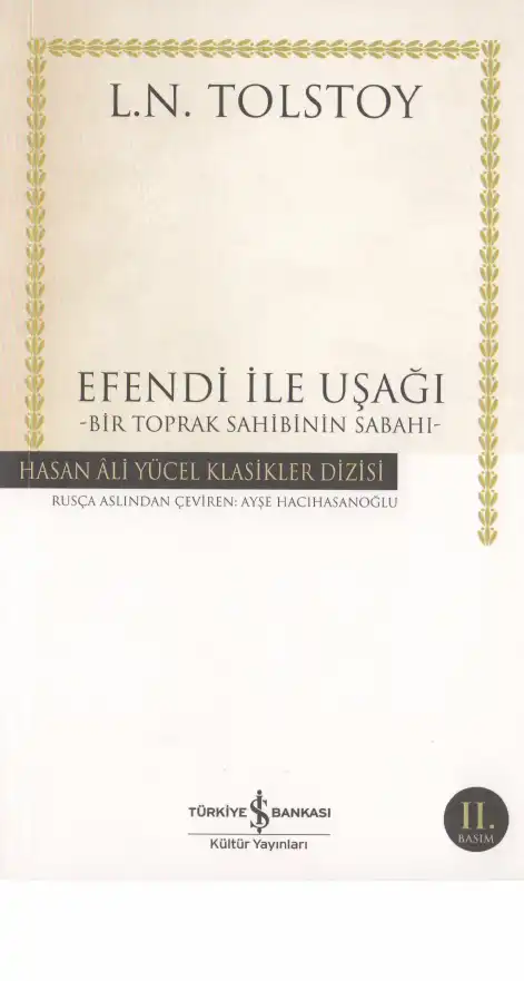 Efendi ile Uşağı — Lev Nikolayeviç Tolstoy
