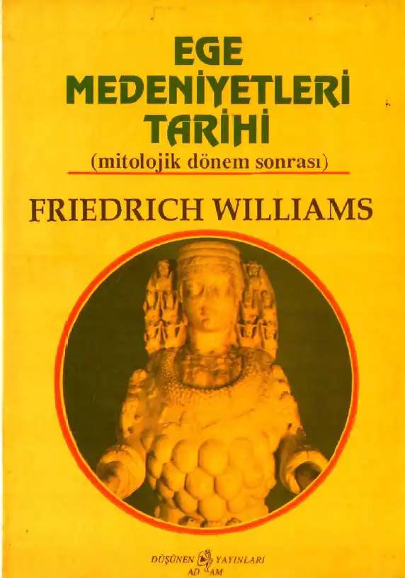 Ege Medeniyetleri Tarihi — Friedrich Williams