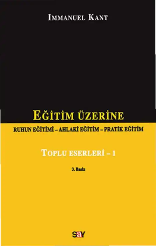 Eğitim Üzerine — Immanuel Kant