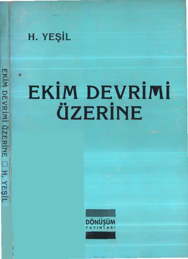 Ekim Devrimi Üzerine — H. Yeşil