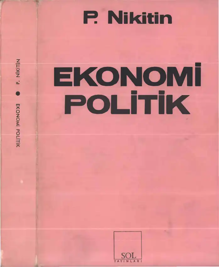 Ekonomi Politik — P. Nikitin