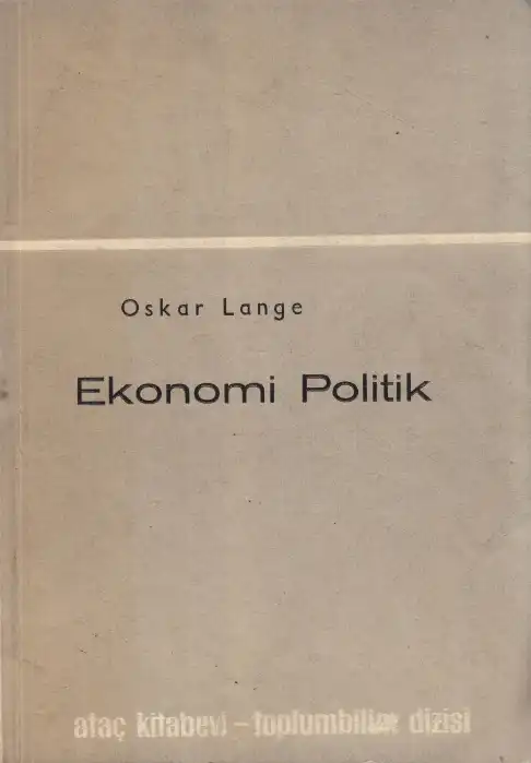 Ekonomi Politik — Oskar Lange