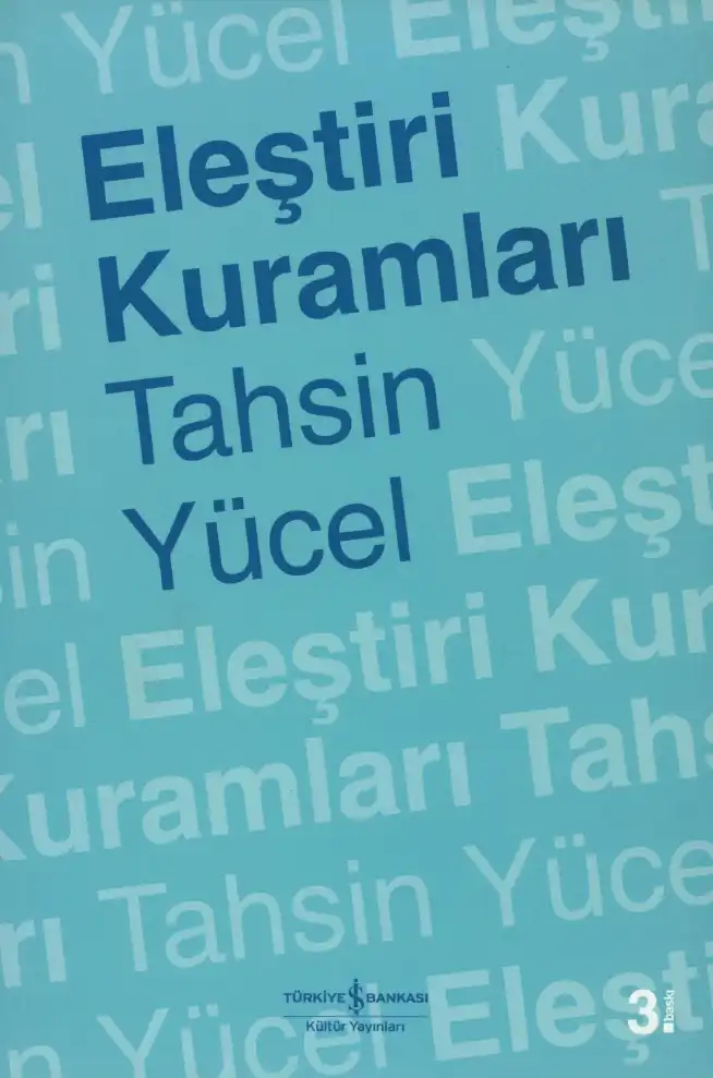 Eleştiri Kuramları — Tahsin Yücel