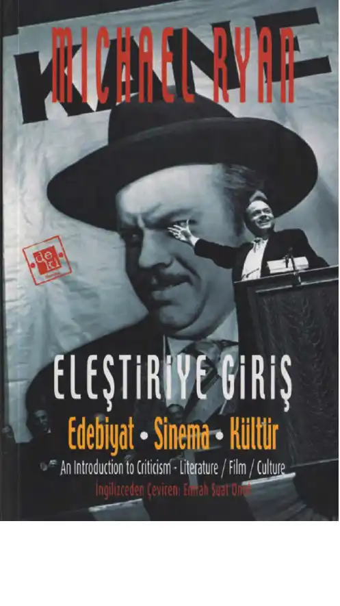 Eleştiriye Giriş: Edebiyat, Sinema, Kültür — Michael Ryan