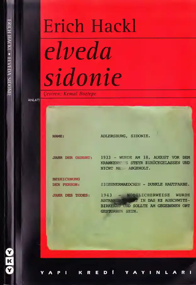 Elveda Sidonie — Erich Hackl