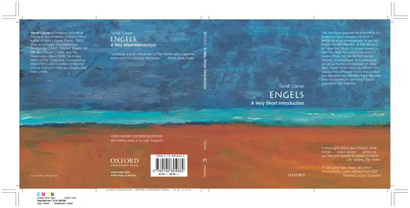 Engels: A Very Short Introduction — Brad Evans, Terrell Carver