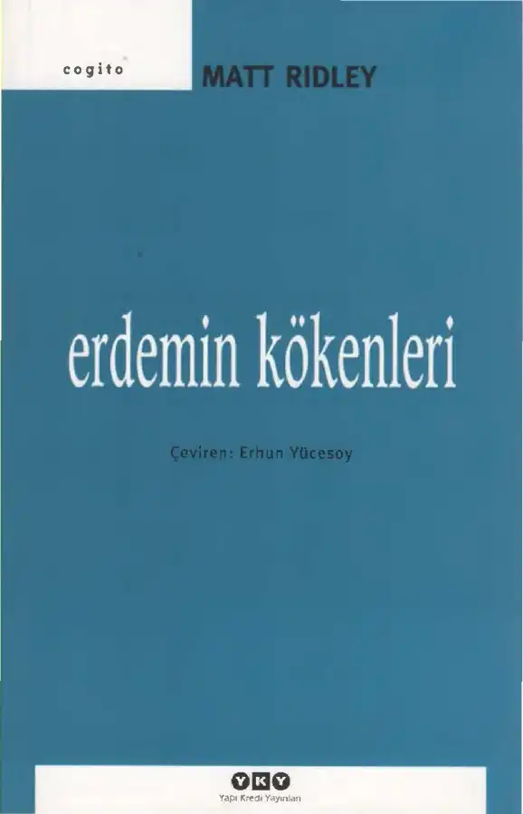 Erdemin Kökenleri — Matt Ridley