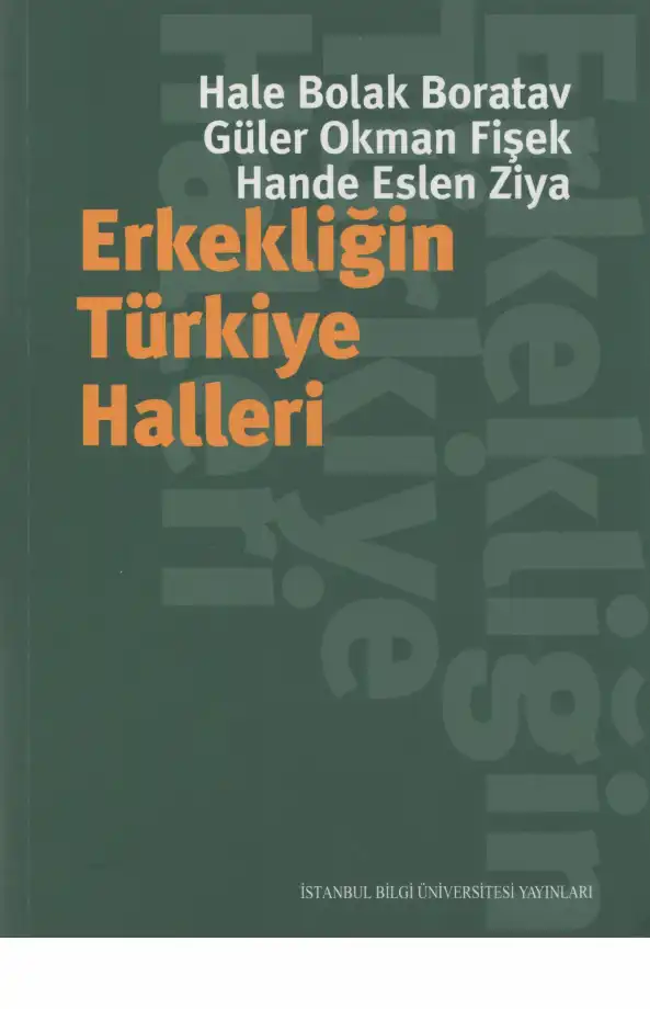 Erkekliğin Türkiye Halleri — Hale Bolak Boratav, Güler Okman Fişek, Hande Eslen-Ziya