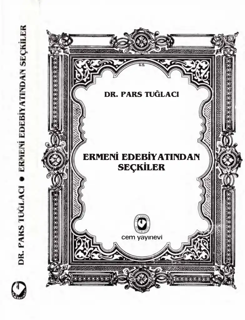 Ermeni Edebiyatından Seçkiler — Pars Tuğlacı