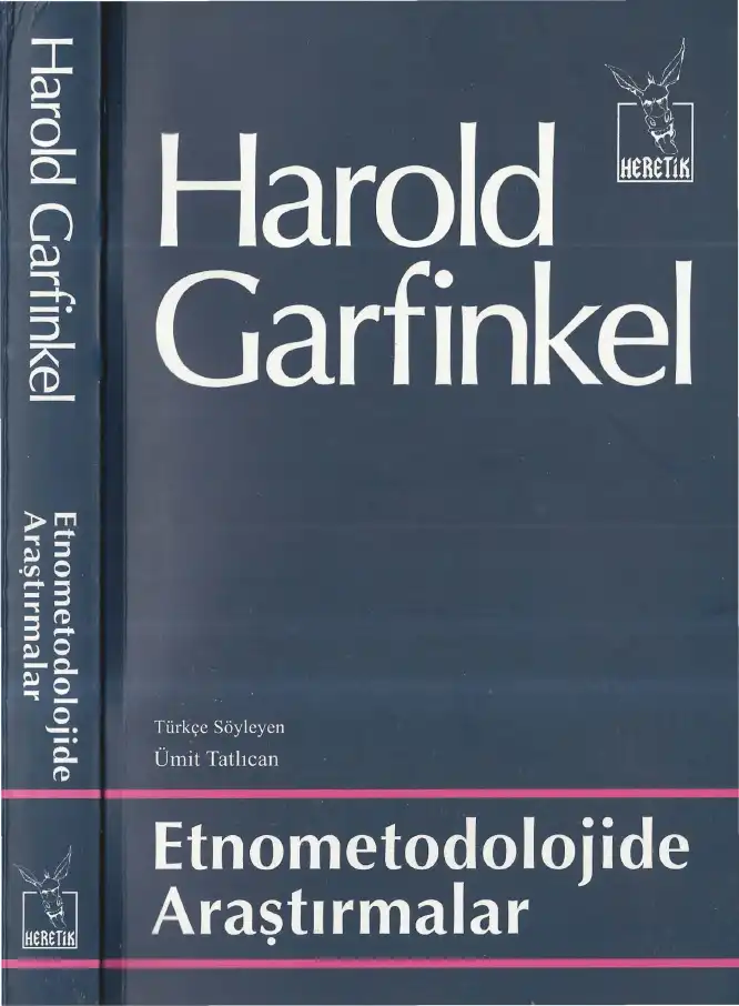 Etnometodolojide Araştırmalar — Harold Garfinkel