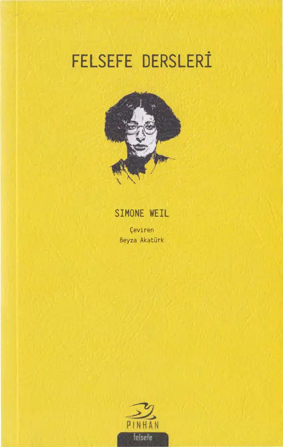 Felsefe Dersleri — Simone Weil