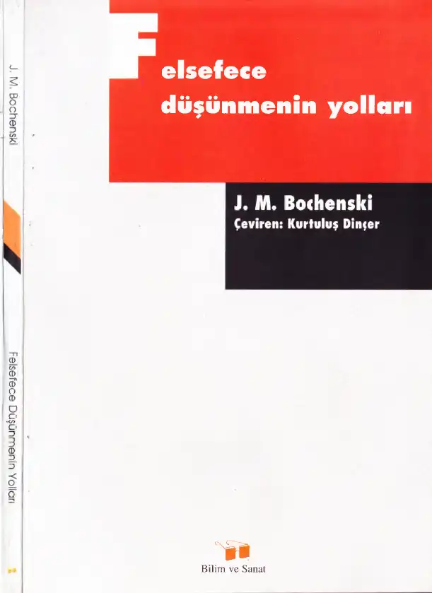 Felsefece Düşünmenin Yolları — J. M. Bochenski