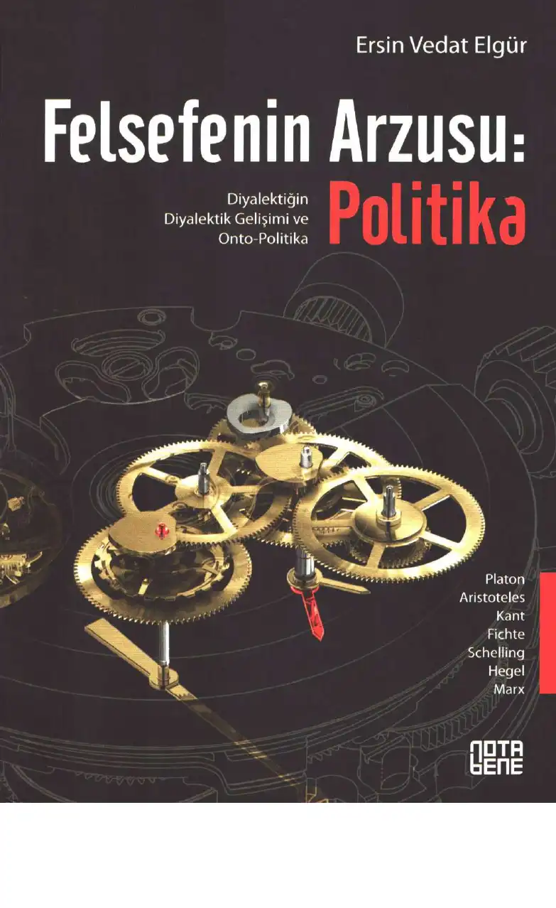 Felsefenin Arzusu: Politika — Ersin Vedat Elgür