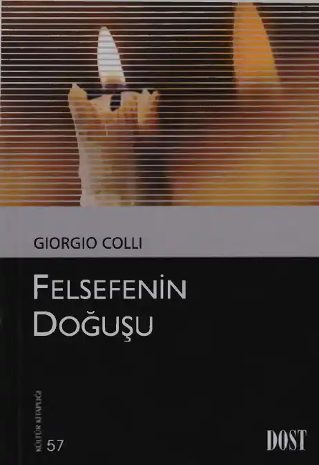 Felsefenin Doğuşu — Giorgio Colli