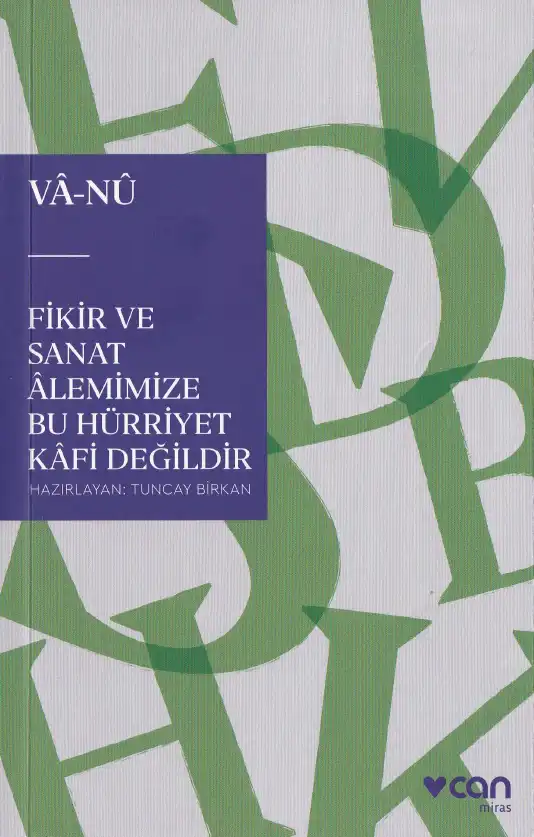 Fikir Ve Sanat Alemimize Bu Hürriyet Kafi Değildir — Vala Nureddin