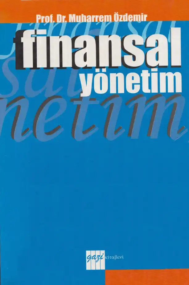 Finansal Yönetim — Muharrem Özdemir