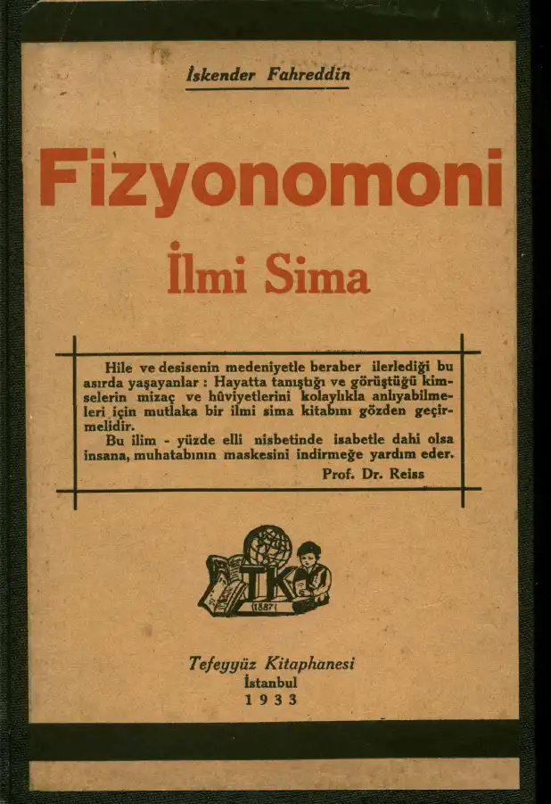 Fizyonomi İlmi Sima — İskender Fahreddin